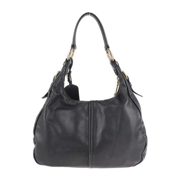 Prada Shoulder Bag Calf Black Semi-Shoulder - Picture 3 of 9